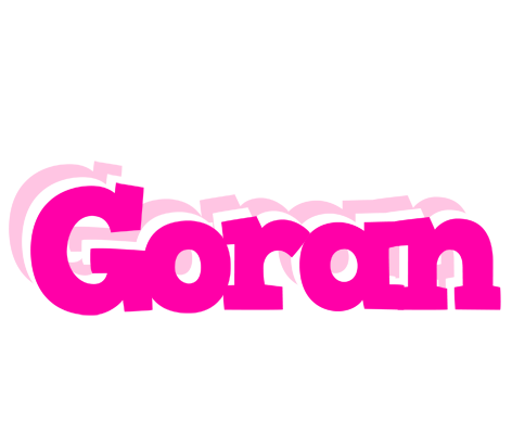 Goran dancing logo
