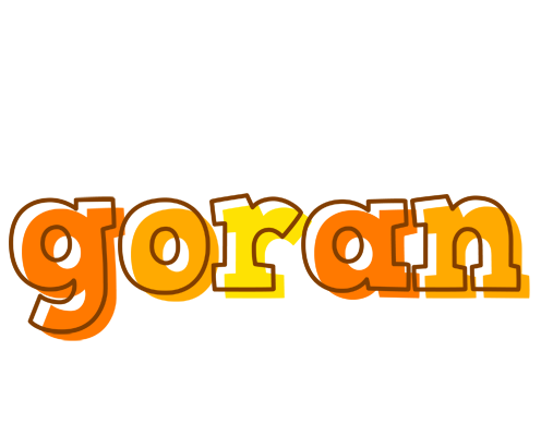 Goran desert logo
