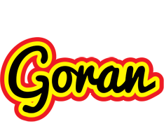 Goran flaming logo