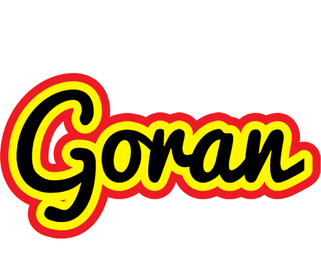 Goran flaming logo