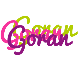 Goran flowers logo