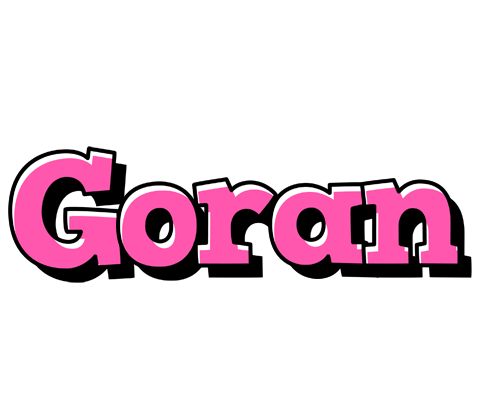 Goran girlish logo