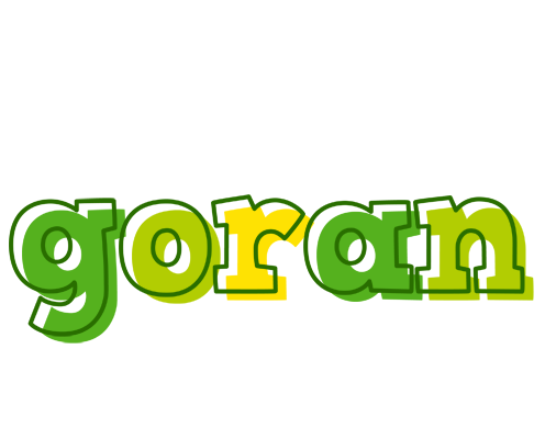 Goran juice logo