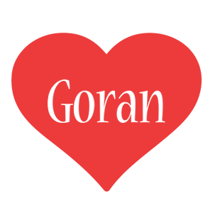 Goran love logo