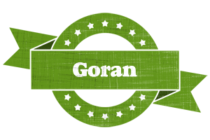 Goran natural logo