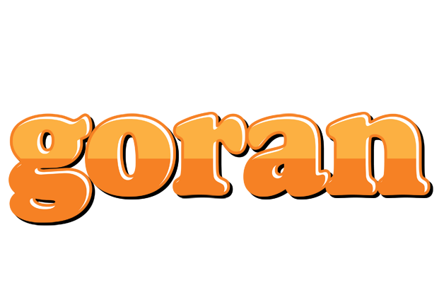 Goran orange logo