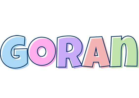 Goran pastel logo
