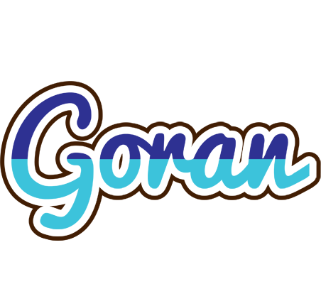 Goran raining logo