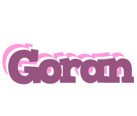Goran relaxing logo