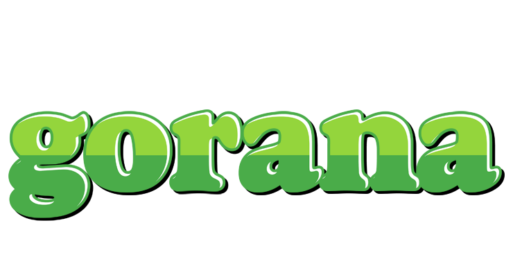 Gorana apple logo