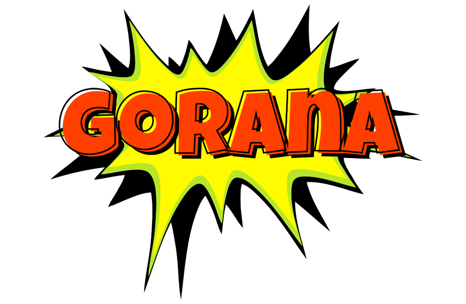 Gorana bigfoot logo