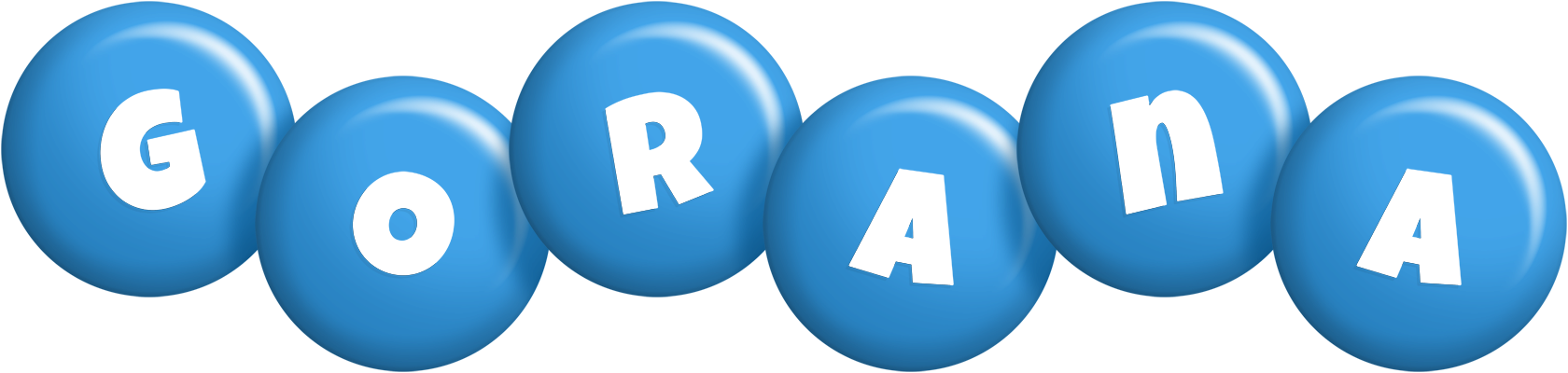 Gorana candy-blue logo