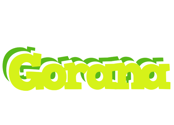 Gorana citrus logo