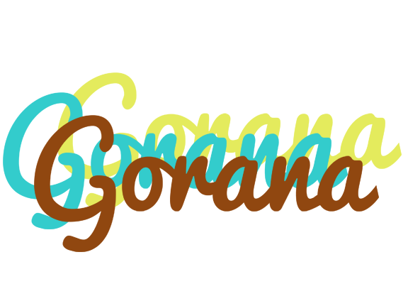 Gorana cupcake logo