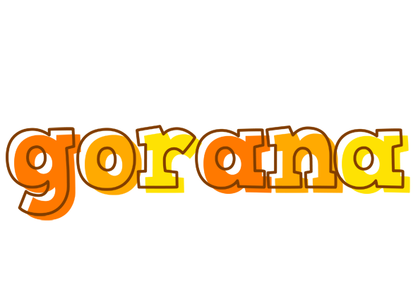 Gorana desert logo