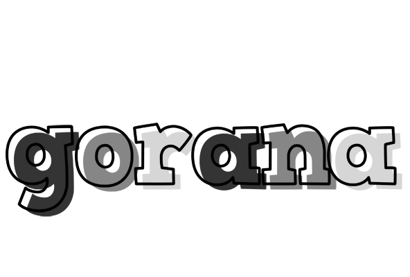 Gorana night logo