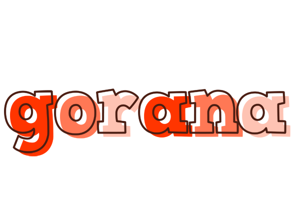 Gorana paint logo