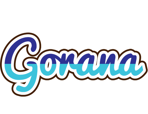Gorana raining logo