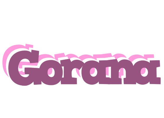 Gorana relaxing logo