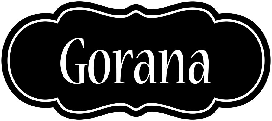 Gorana welcome logo