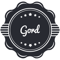 Gord badge logo