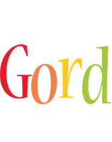 Gord birthday logo