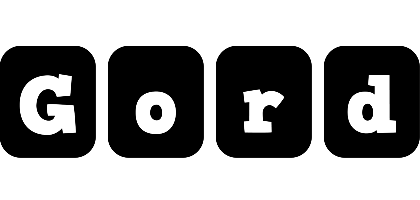 Gord box logo