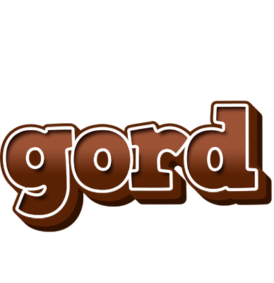 Gord brownie logo