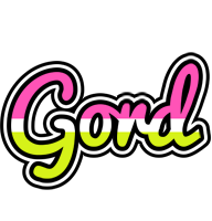 Gord candies logo