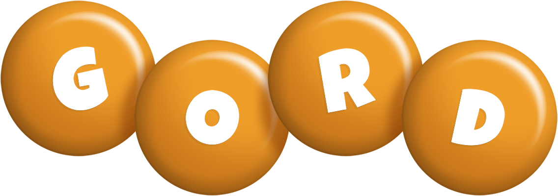 Gord candy-orange logo