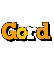 Gord cartoon logo