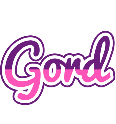 Gord cheerful logo
