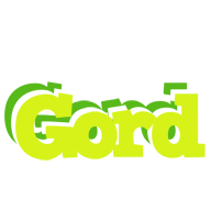 Gord citrus logo