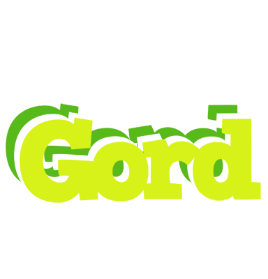 Gord citrus logo