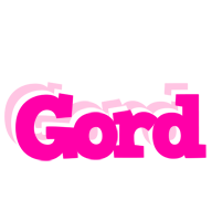 Gord dancing logo