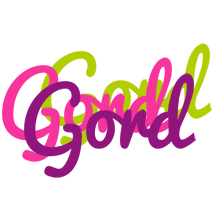 Gord flowers logo