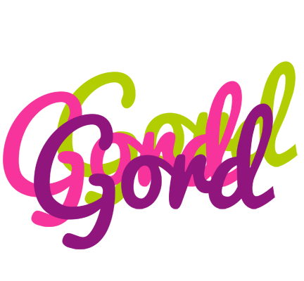 Gord flowers logo