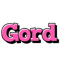 Gord girlish logo