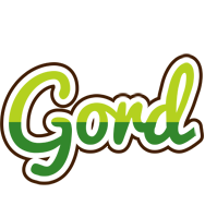 Gord golfing logo