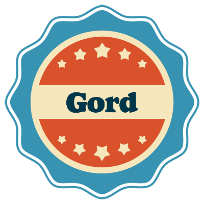 Gord labels logo