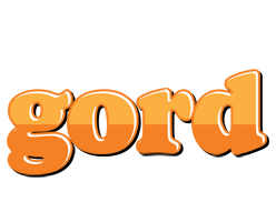 Gord orange logo