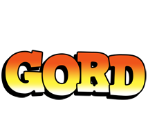 Gord sunset logo