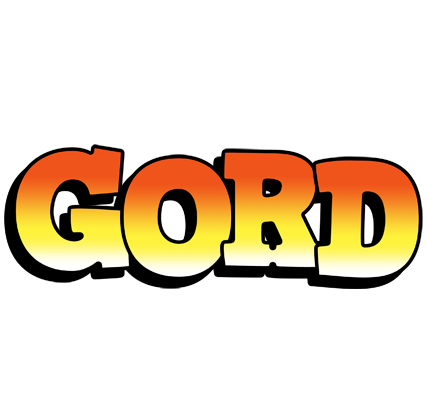 Gord sunset logo
