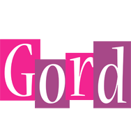 Gord whine logo