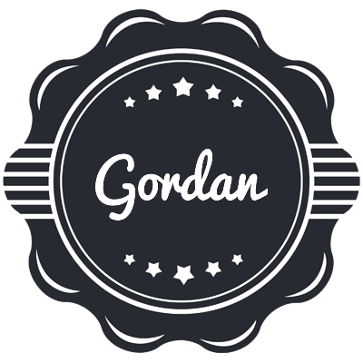 Gordan badge logo