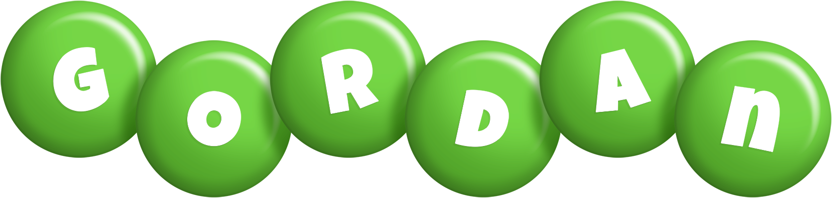 Gordan candy-green logo