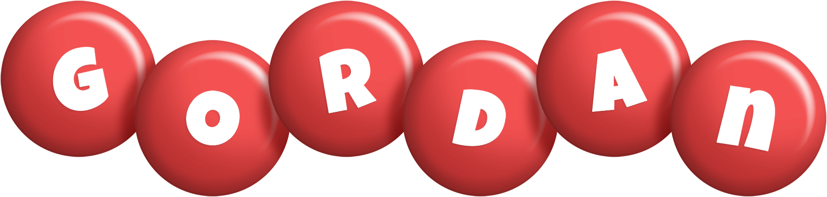 Gordan candy-red logo