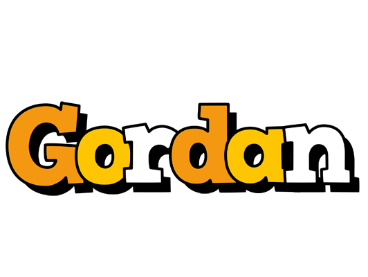 Gordan cartoon logo