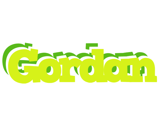 Gordan citrus logo