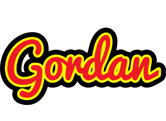 Gordan fireman logo